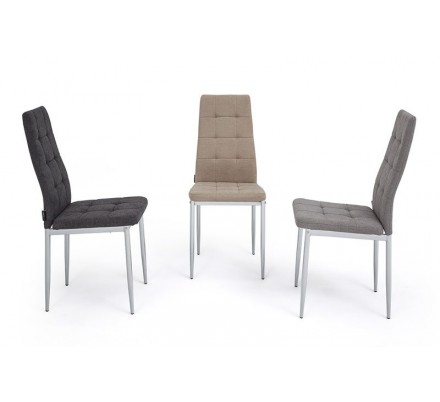 SILLA COMEDOR KARMA TAPIZADA VARIOS COLORES