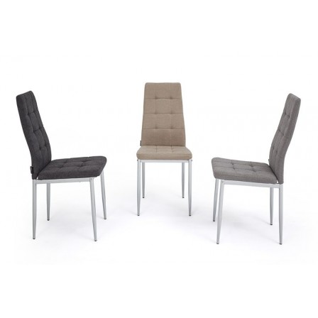 SILLA COMEDOR KARMA TAPIZADA VARIOS COLORES