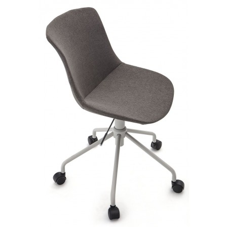 SILLA OFICINA MODELO LEO TAPIZADO VARIOS COLORES