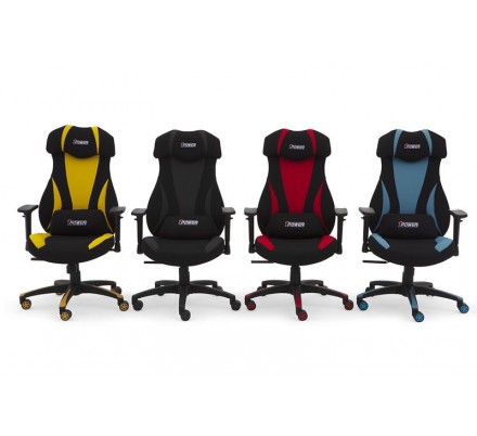 SILLÓN OFICINA GAMER MODELO I-POWER TAPIZADO VARIOS COLORES