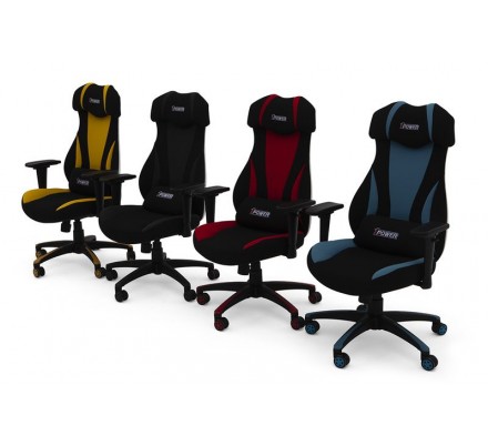 SILLÓN OFICINA GAMER MODELO I-POWER TAPIZADO VARIOS COLORES