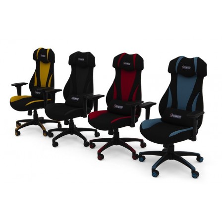 SILLÓN OFICINA GAMER MODELO I-POWER TAPIZADO VARIOS COLORES