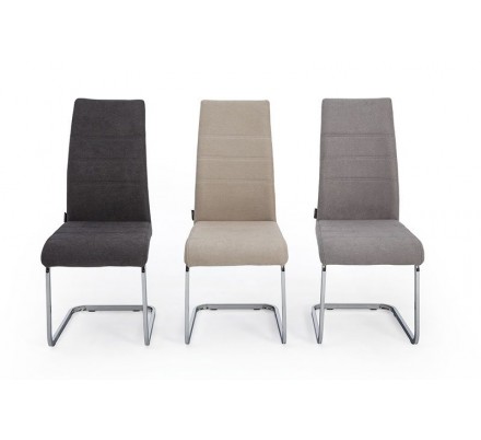Silla Comedor Roy Tapizada Varios Colores