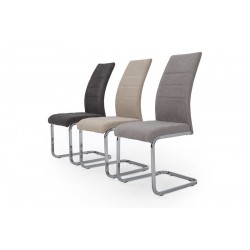 Silla Comedor Roy Tapizada Varios Colores