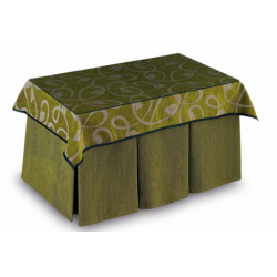 Mesa Camilla Modelo Rocky de 110x70 o 120x70 con Enaguas Incluidas