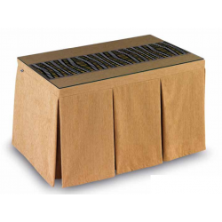 Mesa Camilla Modelo Rocky de 110x70 o 120x70 con Enaguas Incluidas