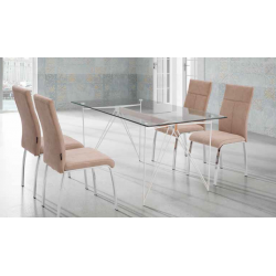 SILLA COMEDOR INTRUDER TAPIZADA VARIOS COLORES