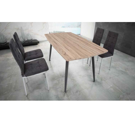 SILLA COMEDOR KARMA TAPIZADA VARIOS COLORES