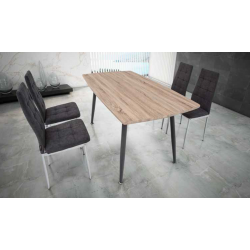 SILLA COMEDOR KARMA TAPIZADA VARIOS COLORES