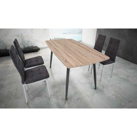 SILLA COMEDOR KARMA TAPIZADA VARIOS COLORES