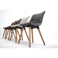 Silla Comedor Tena Ecocuero Varios Colores