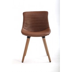 Silla Comedor Tena Ecocuero Varios Colores