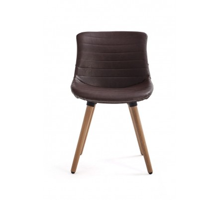 Silla Comedor Tena Ecocuero Varios Colores
