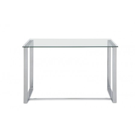 ESCRITORIO URBAN CRISTAL TEMPLADO-ACERO INOXIDABLE VARIAS MEDIDAS