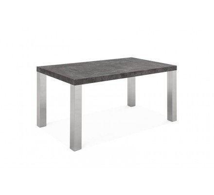 MESA DE COMEDOR SAMARKANDA MDF-ACERO INOXIDABLE VARIAS MEDIDAS