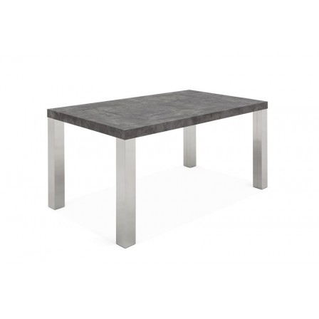 MESA DE COMEDOR SAMARKANDA MDF-ACERO INOXIDABLE VARIAS MEDIDAS