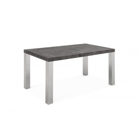 MESA DE COMEDOR SAMARKANDA MDF-ACERO INOXIDABLE VARIAS MEDIDAS