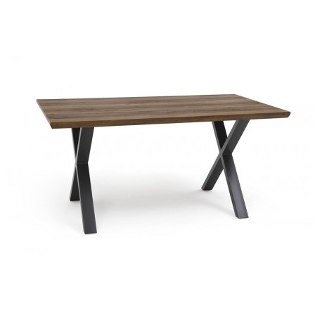 MESA DE COMEDOR PANORAMA MDF-ACERO VARIAS MEDIDAS