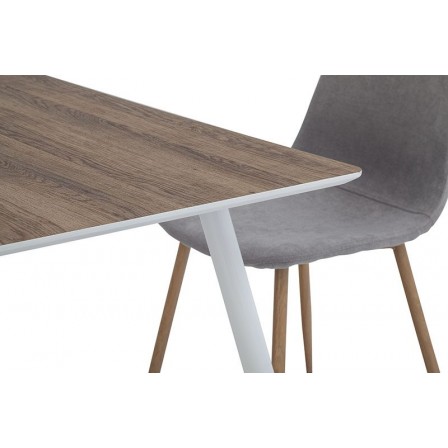 MESA DE COMEDOR PANAMA MDF-ACERO VARIAS MEDIDAS