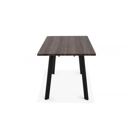 Mesa Comedor Krisis 140x80 Mdf -Metal Negro Varios Colores