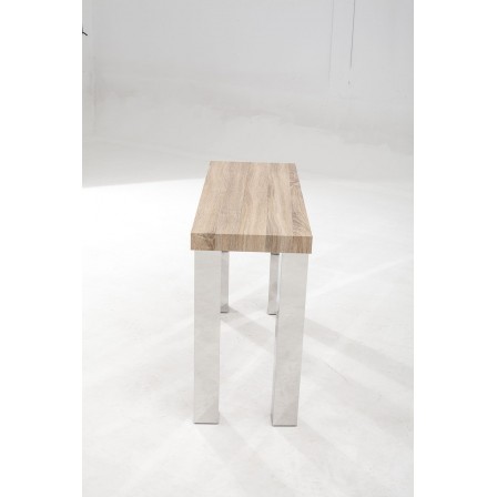 CONSOLA MODELO BORA-BORA MDF-ACERO 110X40 VARIOS COLORES