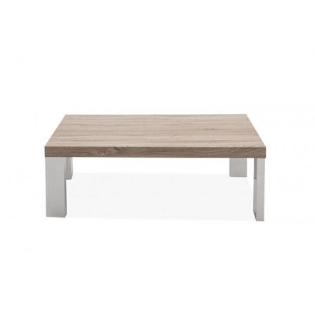 MESA DE CENTRO BÓSFORO MDF-ACERO INOXIDABLE 120X60 VARIOS COLORES