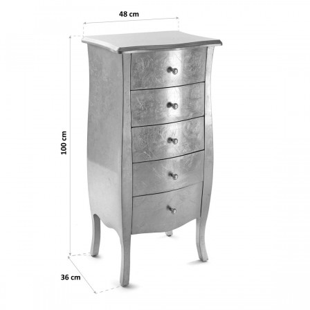 MESA COMODA SILVER CAGLIARI - Imagen 6