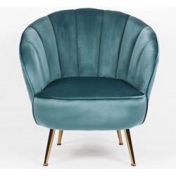 BUTACA TUNO VELVET VERDE AGUAMARINA