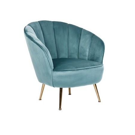 BUTACA TUNO VELVET VERDE AGUAMARINA