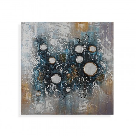 CUADRO ABSTRACTO CIRCULOS - Imagen 1