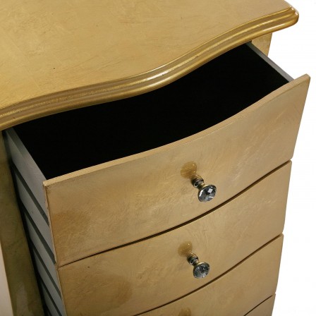 MESA COMODA DORADA CAGLIARI - Imagen 3