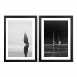 CUADRO C/MARCO SURTIDO 80x100C - Imagen 1