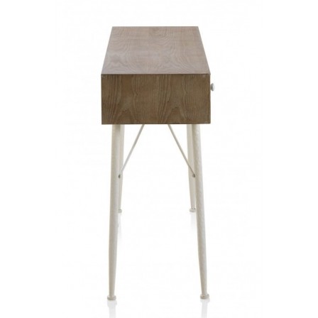 MESITA 3 CAJONES  MADERA DE ABETO MODELO BUDAPES  40X35X67