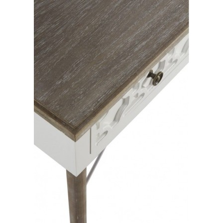 MESITA 3 CAJONES  MADERA DE ABETO MODELO BUDAPES  40X35X67
