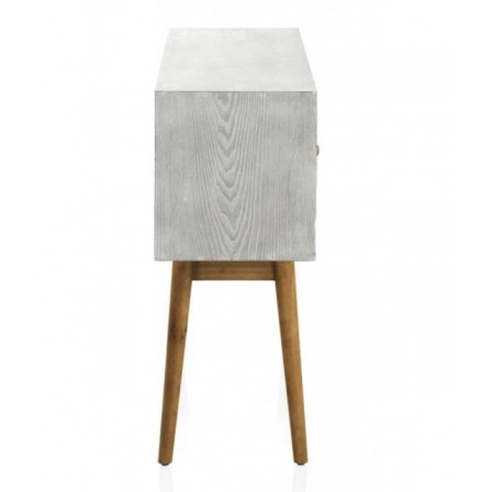 MESITA 3 CAJONES  MADERA DE ABETO MODELO BUDAPES  40X35X67