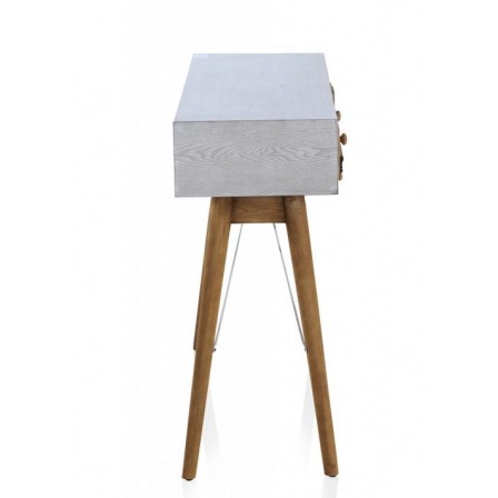 MESITA 3 CAJONES  MADERA DE ABETO MODELO BUDAPES  40X35X67
