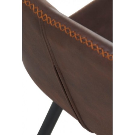 SILLÓN GIRATORIO TAPIZADO MODELO MAURO PATAS METALICAS TERCIOPELO AZUL