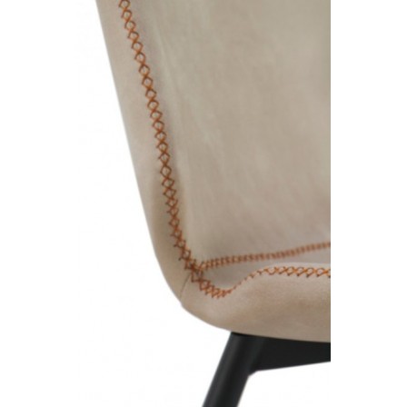 SILLÓN GIRATORIO TAPIZADO MODELO MAURO PATAS METALICAS TERCIOPELO AZUL