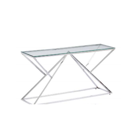 MESA AUXILIAR KOPS CRISTAL TEMPLADO 60x50