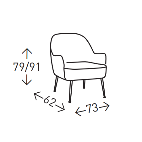SILLÓN INDIVIDUAL NUBEPA PATCHWORK REGULABLE