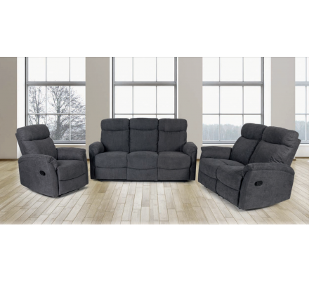 SILLON RELAX  VALENTINO 1 PLAZA COLOR GRIS