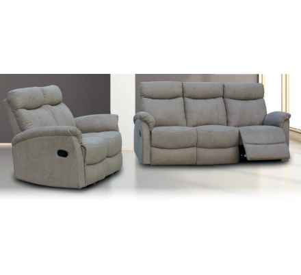 SILLON RELAX  VALENTINO 1 PLAZA COLOR GRIS