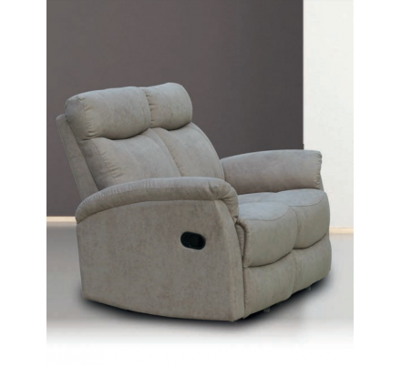 SILLON RELAX  VALENTINO 1 PLAZA COLOR GRIS