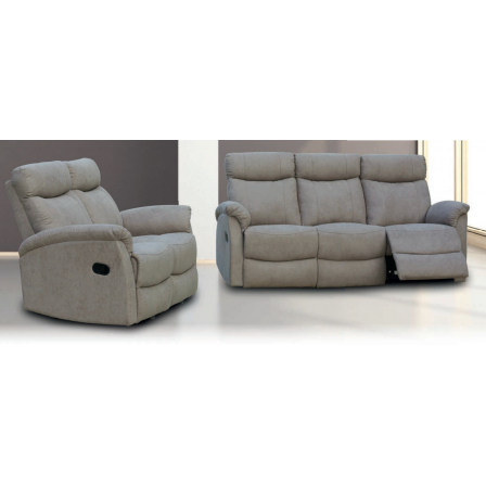 SILLON RELAX  VALENTINO 1 PLAZA COLOR GRIS