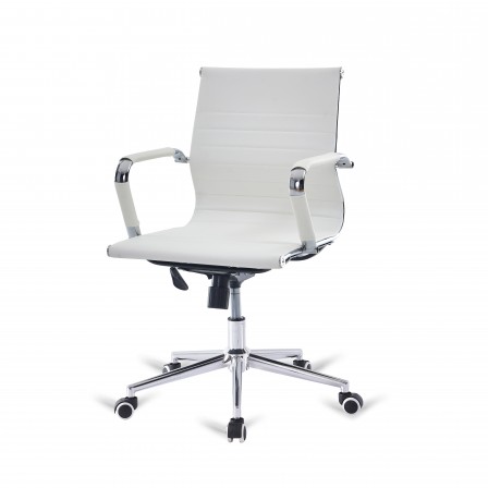 SILLA OFICINA ERGONÓMICA MODELO TARA BLANCO