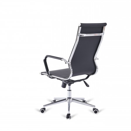 SILLA OFICINA ERGONÓMICA MODELO TARA ALTA NEGRO