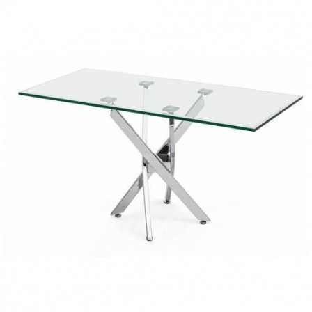 Mesa Centro Acero Inoxidable Pulido Modelo Tuto 120x60
