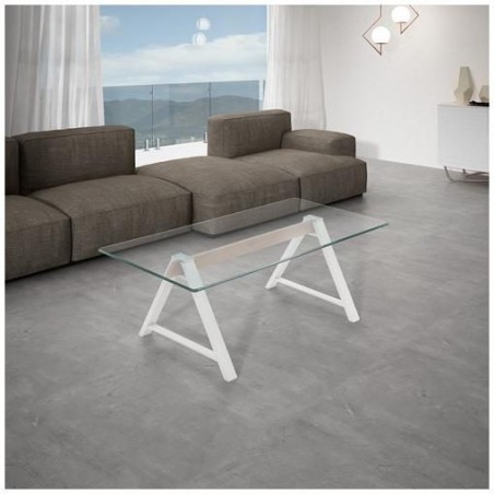 MESA CENTRO CRISTAL MODELO MISCO 120X60 VARIOS COLORES