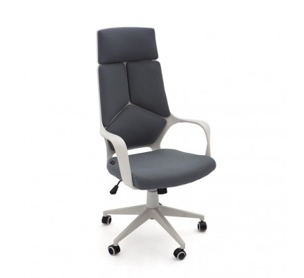 SILLA OFICINA MODELO RON TAPIZADO GRIS MARENGO