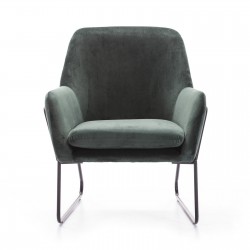 BUTACA MODELO 894 TERCIOPELO VERDE